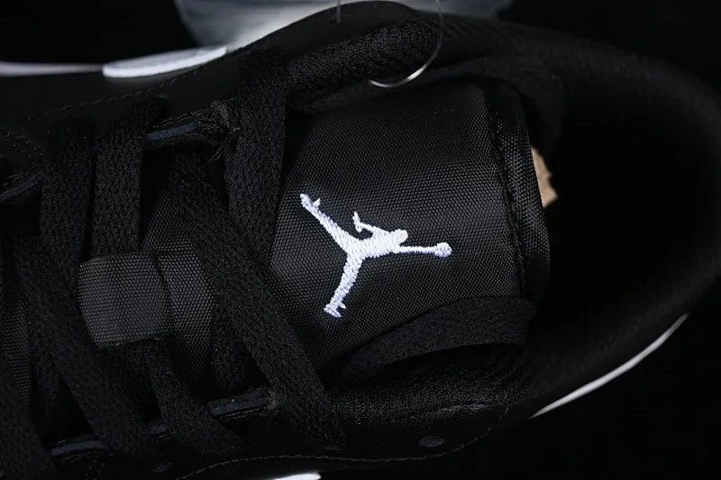 All categories Air Jordan Jordan series basketball shoes Air Jordan 1 Low Air Jordan 1 Low AJ1 Joe 1 black and white low-top retro basketball shoes 553558-043